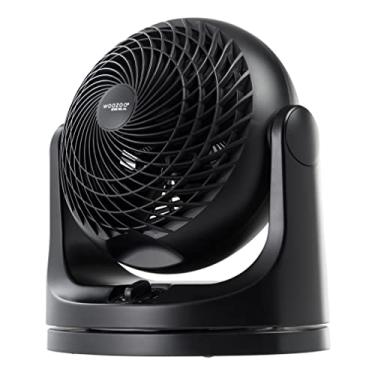 Imagem de IRIS USA WOOZOO Ventilador de Circulação de Ar Pessoal Oscilante Silencioso, Ventilador de Mesa de 30 cm, Preto (PCF-HE18)