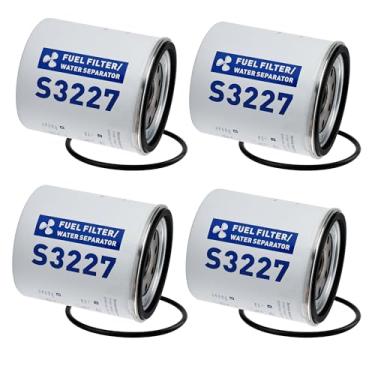 Imagem de Coimoviol Elemento Filtrante De Combustível S3227, Separador Água, 4 Peças, Compatível Com Motor Popa Marítimo, Substituição Para Parker, Yamaha, Racor, Sierra