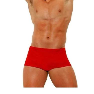 Imagem de Sunga marquinha masculina - Ata multimarcas0810, Vermelho, M