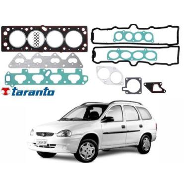 Imagem de Jogo junta cabeçote taranto chevrolet corsa wagon 1.0 16v 1998 a 2002
