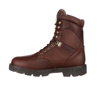 Imagem de Georgia Boot Sapato de trabalho casual masculino Homeland 20 cm, marrom, 39 M EUA