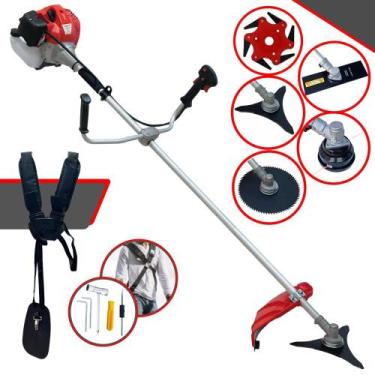 Imagem de Podador de Grama À Gasolina Anmax CG430P-TB 43cc 2HP 9.000rpm Roçadeir