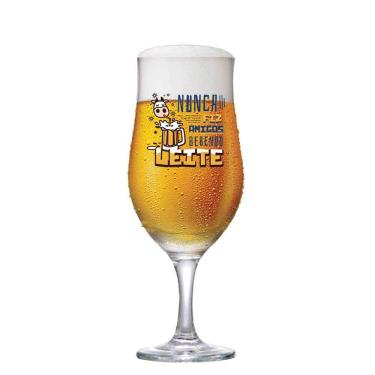 Imagem de Taça de Vidro de Cerveja Berlin Nunca Fiz Amigos 330ml