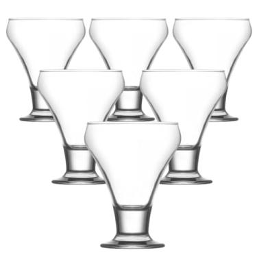 Imagem de Jogo De Taça De Sobremesa Vidro Reforçado Versátil 6 Unidades 300 Ml