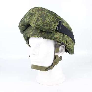 Imagem de Réplica de capacete Ratnik moderno do exército russo 6B47 EMR SSO RSP Tactical Airsoft … (capacete + capa EMR)