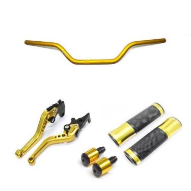 Imagem de Kit Guidão 22mm Manopla v2 Manete Lander Tenere Crosser - Stark Race, 