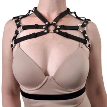 Imagem de  Harness de busto em elastico Electra - Almah Fashion