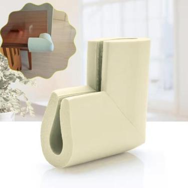 Imagem de Protetor de Quina em Espuma para Mesas Nude - Kit 8 unidades - LionLem