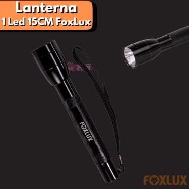 Imagem de Lanterna ABS 01 Led Foxlux á pilha, 15 CM SLIM