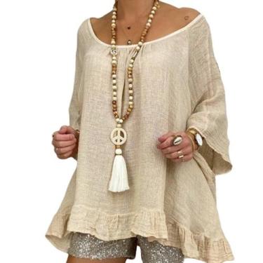 Imagem de L0401-Colar Feminino Longo Bijuteria Artesanal Havaiano Praia X02 - xu