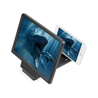 Imagem de Lente De Aumento Tela 3d Suporte Ampliadora Zoom Celular F1(STO131F1)