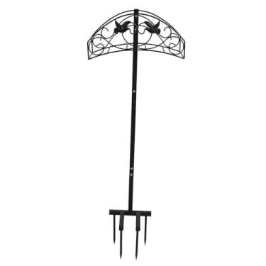 Imagem de Cffuvros Holder de Mangueira de Jardim, Suporte de Mangueira de Água para Uso Pesado Estável, Portador de Mangueira Simples e Elegante e Destacável para O Quintal Externo