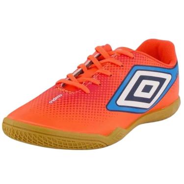 Imagem de Chuteira Futsal Juvenil Laminada Fluorescente Umbro Cannon