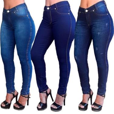Imagem de 3 Peças Feminina Jeans Calça Destroyed Hot Pants - Apollogy, 40