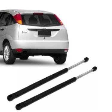 Imagem de Amortecedor de Porta-Malas Ford Focus Hatch, Par, 47,5cm Aberto, 35cm Fechado, Metal e Aço