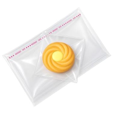Imagem de DOCATATION Sacos de celofane para violoncelo resseláveis, sacos transparentes para biscoitos, biscoitos de embalagem, favores, produtos para sacos de celofane de embrulho de presente