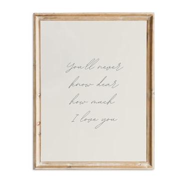 Imagem de Arte de parede vintage para berçário de casa de fazenda, decoração de quarto infantil, pôster vintage com citação de amor de bebê, menina e menino, decoração de parede para quarto de criança, quarto