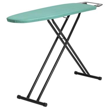Imagem de Tábua de Passar Roupa em Aço com Suporte para Ferro Resistente Singapura Preto/Verde