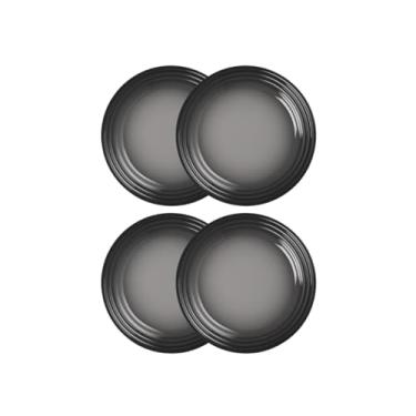 Imagem de Jogo de 4 Pratos Rasos de Cerâmica 22 cm Flint