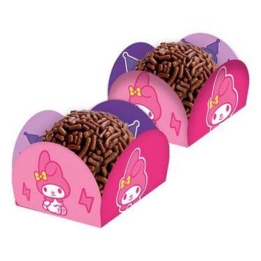 Imagem de 40 Forminhas Kuromi Licenciada Festcolor - My Melody
