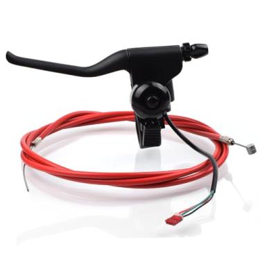 Imagem de Royitay Alavanca de freio esquerda universal + cabo de freio de 188 cm compatível com scooter elétrica GOTRAX GXL V2 Apex Pro XL Rival XR Elite E-Scooter peças de reposição