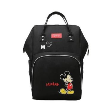 Imagem de Mochila Maternidade Multifuncional Disney De Grande Capacidade Para Be
