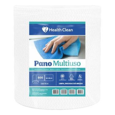 Imagem de Pano De Limpeza Multiuso Branco 28cmx40cmx240m - 600 Panos - HEALTH CL