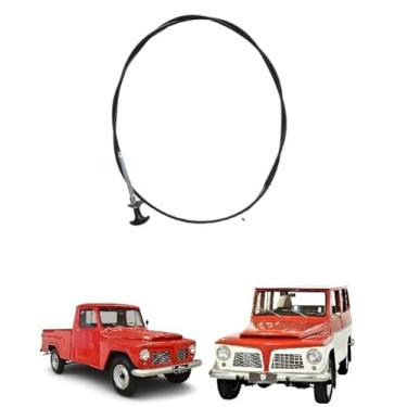 Imagem de Cabo De Abertura Do Capo Rural/F 75 Ford Willys/Aero Willys