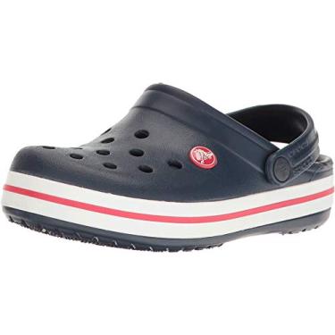 Imagem de Sandália, Crocs, Crocband Kids, Navy/Red, 22, Criança Unissex