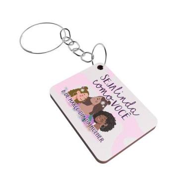 Imagem de Kit 100 Chaveiros Mimo em Homenagem Especial no Dia das Mulheres - Abs
