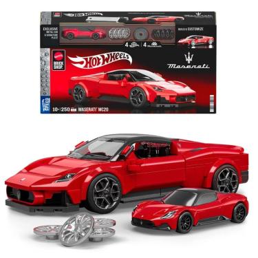 Imagem de Hot Wheels Brick Shop Speed Maserati MC20 - Mattel