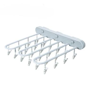 Imagem de Varal Roupa Intima, Varal Calcinha, sem Furos, para Lavanderia, Cinza(cinza,2 unidades)