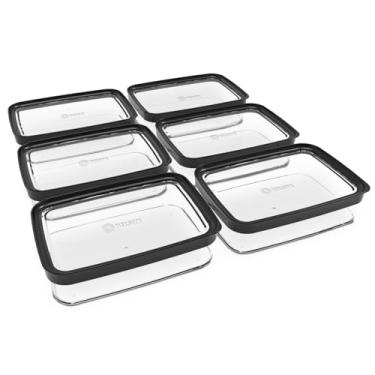 Imagem de Kit Conjunto 06 Potes Herméticos Para Mantimentos Acrílico