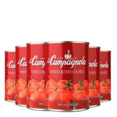Imagem de Kit 6 Unidades de Tomate Sem Pele La Campagnola 240g