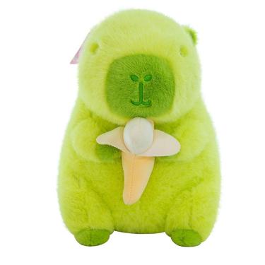 Imagem de Boneca de pelúcia Cartoon Banana Capybara 35 cm Funny Green Stu