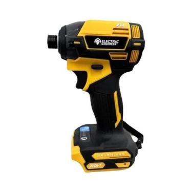 Imagem de Furadeira De Impacto Elétrica Sem Fio 40V Para Bateria Makita 18V - EL