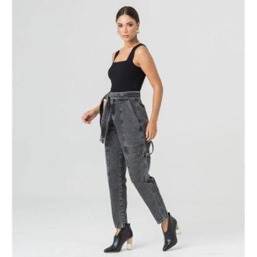 Imagem de Calça Mom Jeans Feminina Disparate-Feminino