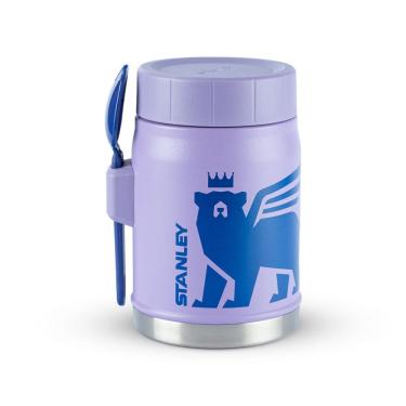 Imagem de Pote Térmico Stanley Com Garfolher Kids Infantil Youth | 414ml Lavender