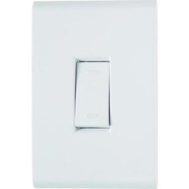 Imagem de Interruptor com 1 tecla paralela (hotel) liz - tramontina