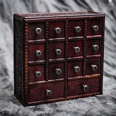 Imagem de Kakapopo TCG Goblin's Dice Library for Storing Sets Collection DND Items Case Box TTRPG Dice Maker Shelf Cabinet