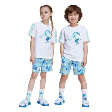 Imagem de Conjunto Infantil Adidas Camiseta Disney Lilo and Stitch-Unissex