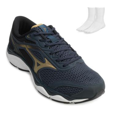 Imagem de Tênis Mizuno Wave Hawk 5 e Meia MZ24