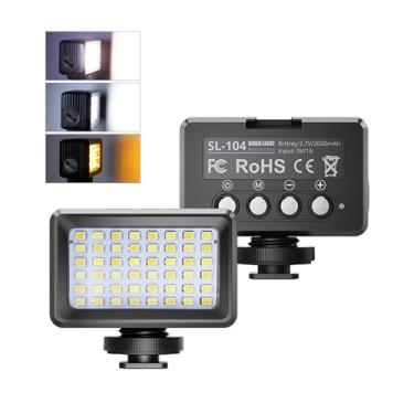 Imagem de Luz de Preenchimento para Mergulho LED 2700K-9000K com Temperatura Cor Bicolor Vídeo Subaquática 40M Bateria Integrada Fotografia e Subaquáticos