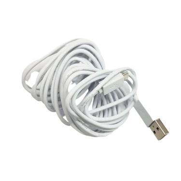 Imagem de Cabo Alim. 3m Branco p/ Câmeras IP Mibo Intelbras