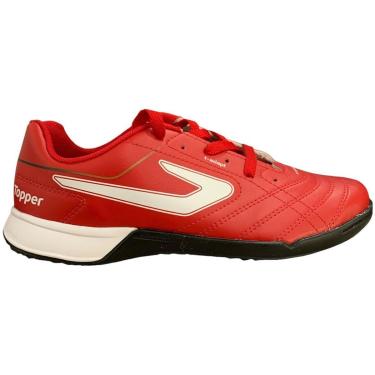 Imagem de Chuteira Futsal Topper Bairro Vermelho-Unissex