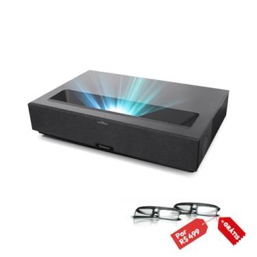 Imagem de Formovie Theater PREMIUM, Projetor Ultra Curto, Google TV Netflix, 4K UHD Laser, 2200 ISO Lumens, Som Dolby 2x15W, 80-150", WiFi Bluetooth, Para Cinema em Casa