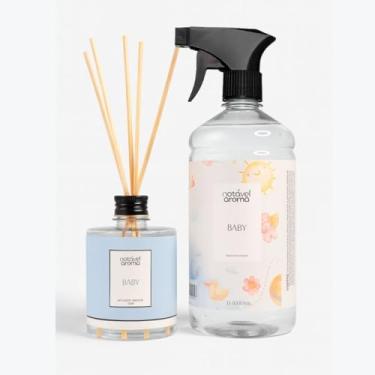 Imagem de Difusor de Varetas Água Perfumada Odorizante Aromatizador de Ambiente Tecidos e Lençois (Baby)