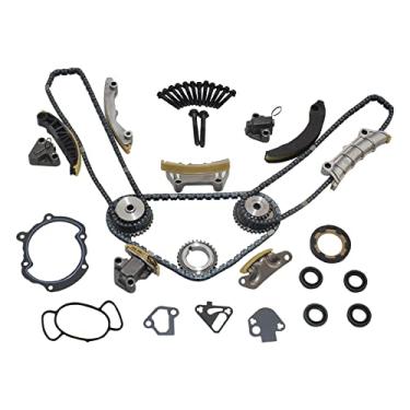 Imagem de Kit de corrente de distribuição 9-0753S tensor guia trilho roda dentada para Buick Cadillac Camaro Captiva Sport Equinox Acadia Canyon Terrain Pontiac Saab Saturn Suzuki 3.0L 3.6L