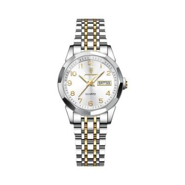 Imagem de Relógio De Pulso Feminino À Prova d'Água Em Aço Inoxidável POEDAGAR Co