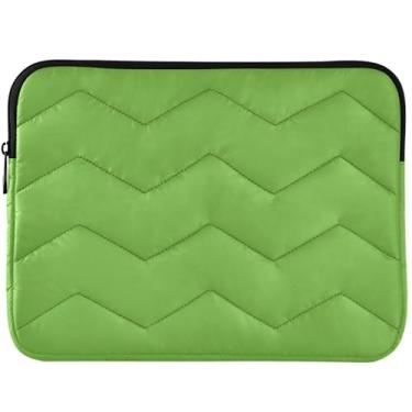 Imagem de Capa de laptop verde personalizada para laptop para MacBook Pro 14 polegadas, acessórios de computador universais de 13 a 14 polegadas